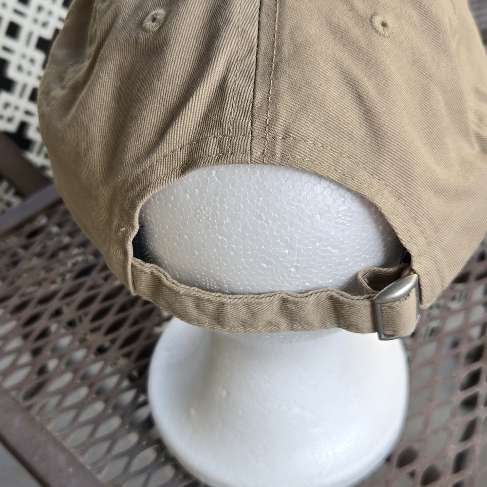 Super Mario Khaki Embroidered Baseball Cap - Tan and Red Accent - Picture 3 of 7